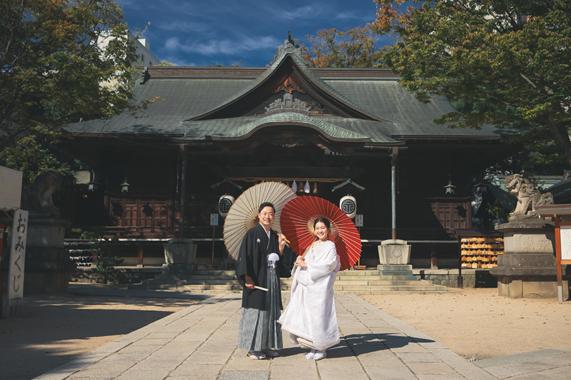 四柱神社　結婚式