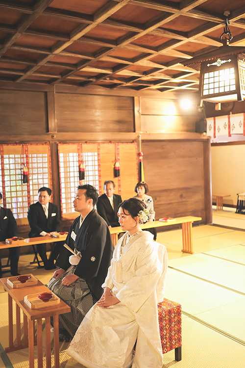 四柱神社神前結婚式