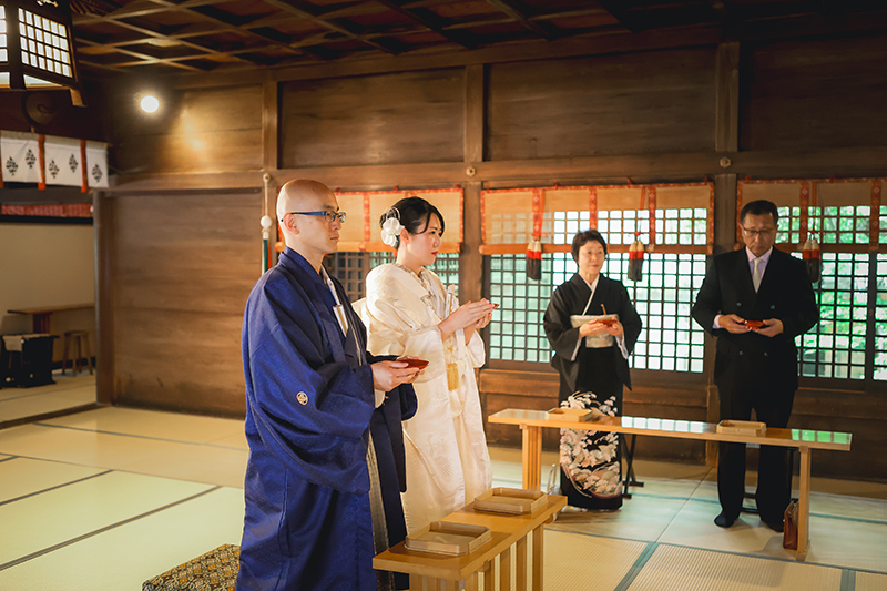 四柱神社神前式