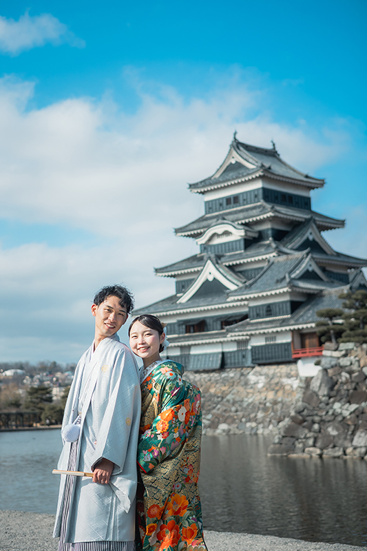 松本城フォトウェディング