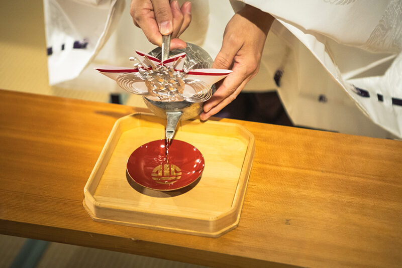 四柱神社神前結婚式