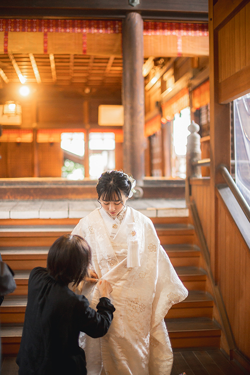 四柱神社神前結婚式